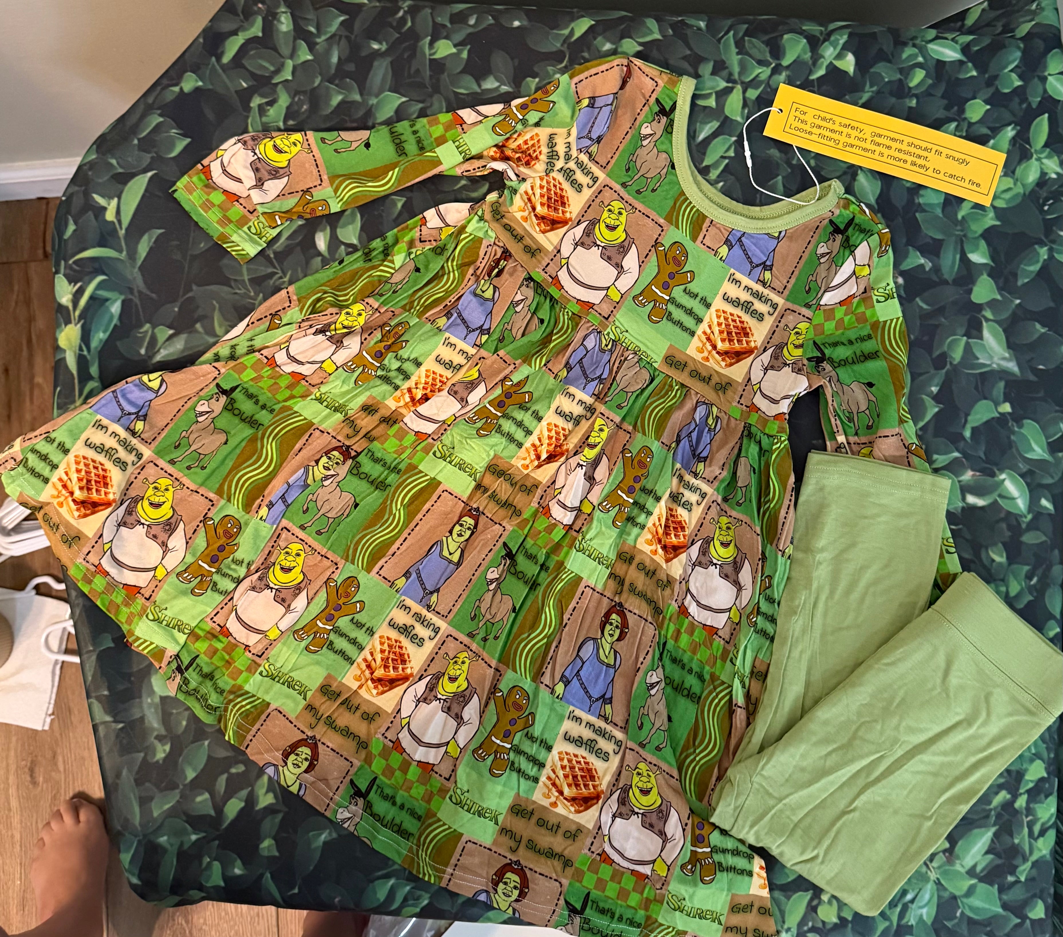 Shrek Girls 2 Piece Set